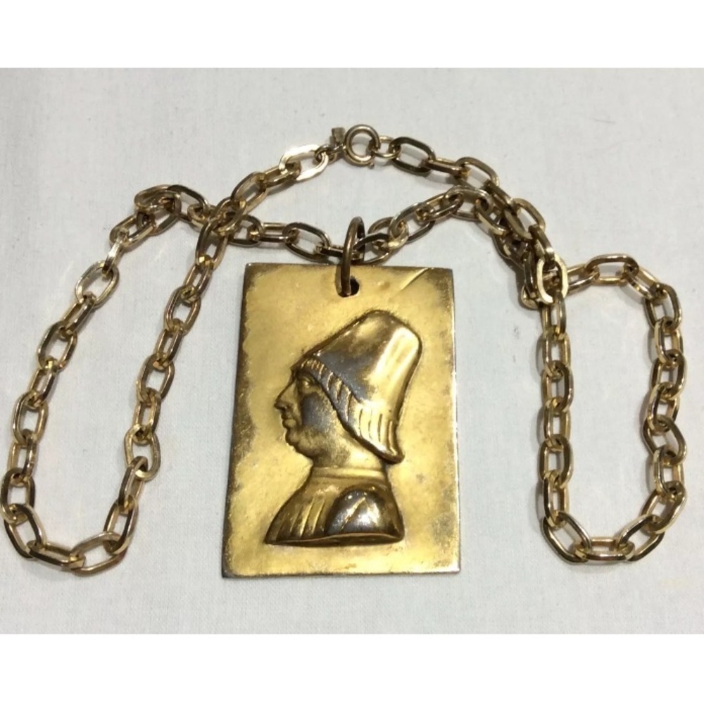 ALVA STUDIO MUSEUM GOLD NECKLACE - Picture 3 of 3